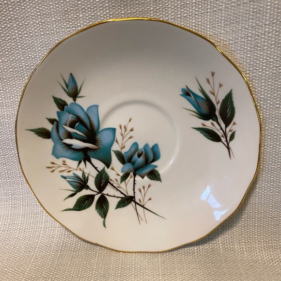 Vintage 1950s Royal Vale Bone China Tea Cup & Saucer #8611 - Picture 6 of 8